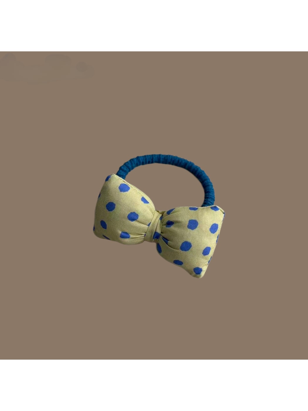 Gifty - Cute Bow Detail Polka Dot Hair Tie