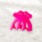 Beau - Fashion Crown Shaped Hollow Plastic Claw Clip