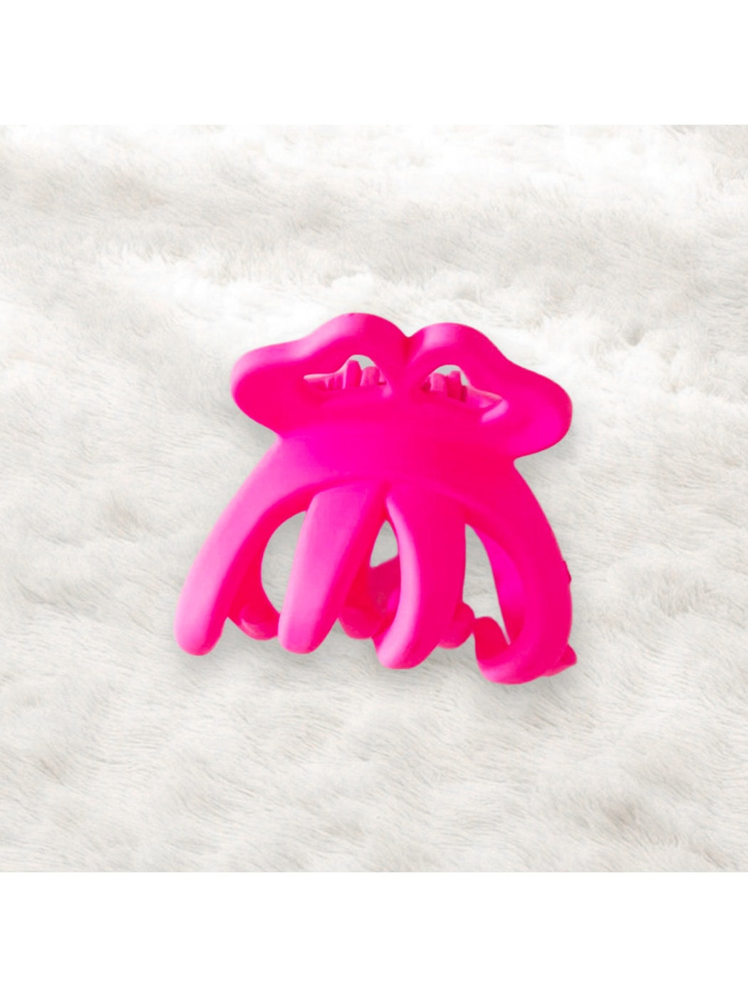 Beau - Fashion Crown Shaped Hollow Plastic Claw Clip