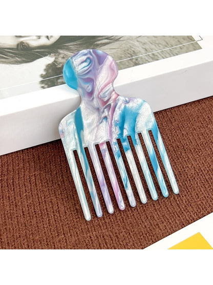 Camerow - Iridescent Geometric Travel Comb