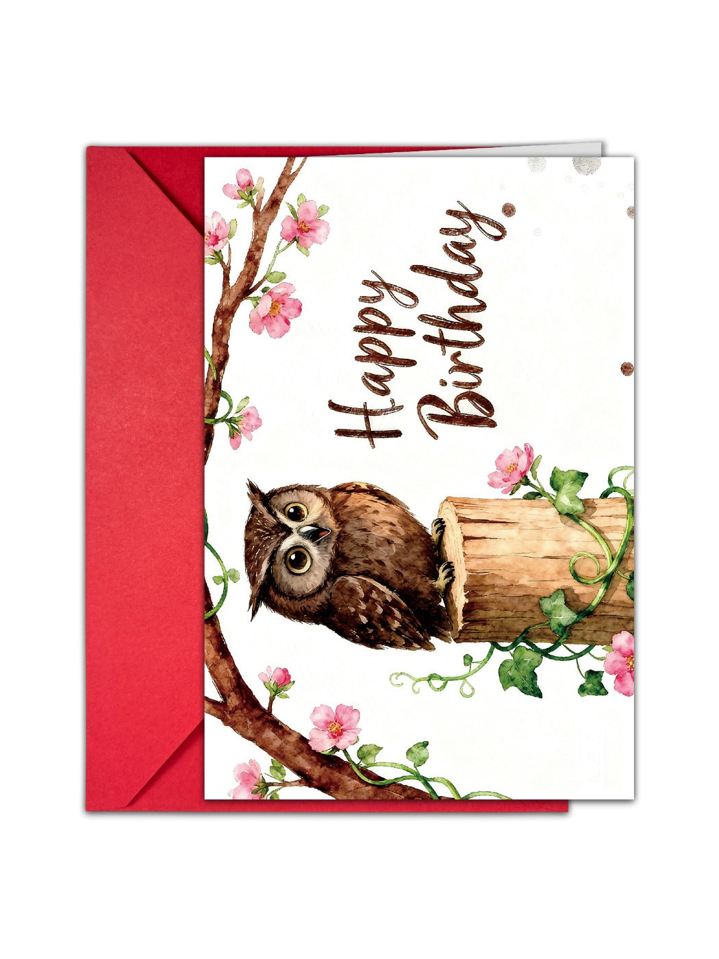 Carduria - Ink Style Animal Birthday Card
