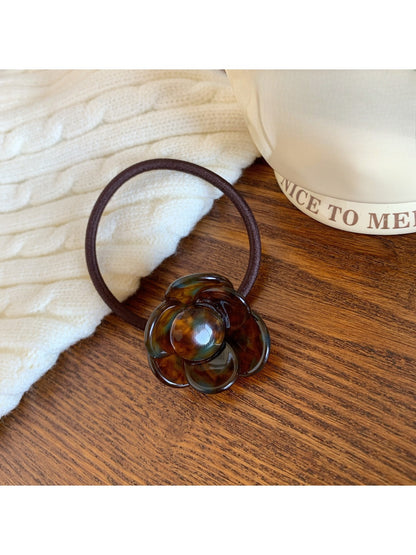 Gifty - Iridescent Acetate Flower Hair Tie