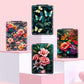 Mirroray - Floral Pattern Foldable Handheld Makeup Mirror
