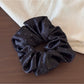 Gifty - Polka Dot Ruched Satin Finish Scrunchie