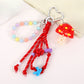 Keypus - Beaded Mushroom-Shaped Keychain