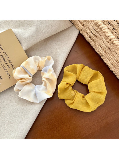 Gifty - Elegant Scrunchie Hair Tie Simple Versatile Fabric