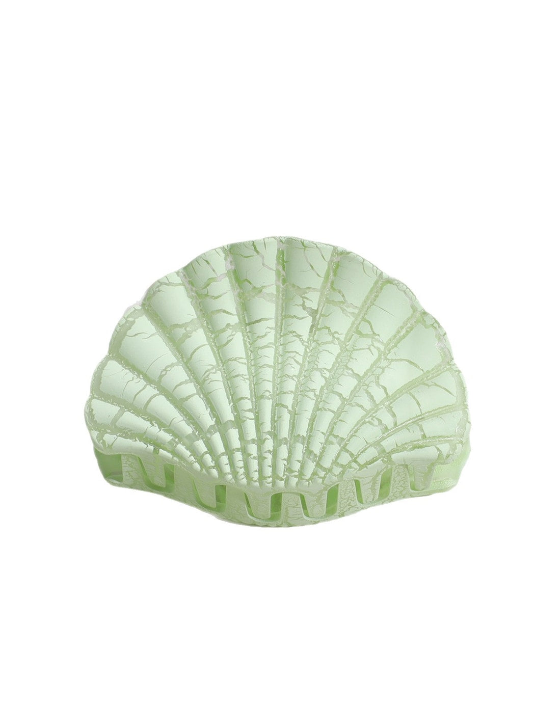 Beau - Textured Plastic Seashell Silhouette Claw Clip