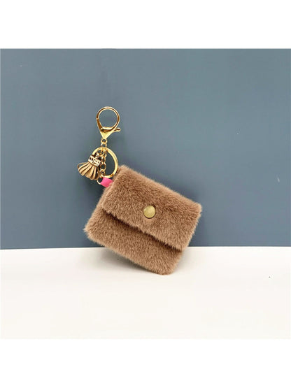 Keypus - Mini Wallet Plush Bag Charm Keychain