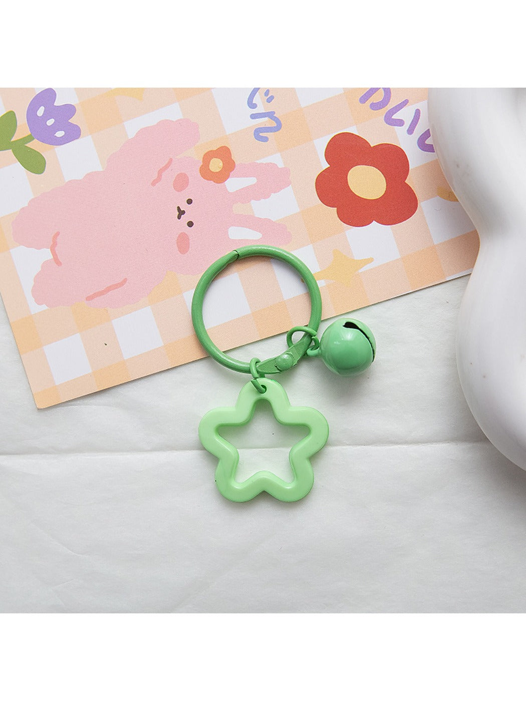 Keypus - Fresh Colorful Star-Shaped Keychain