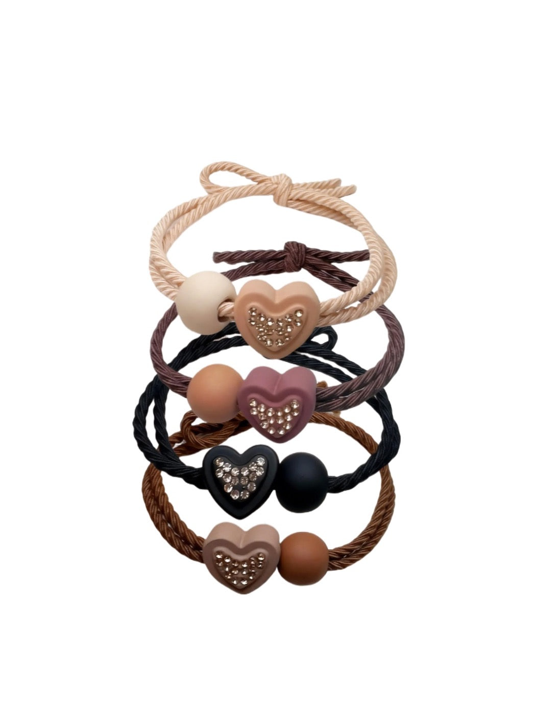 Gifty - Cute Heart Shaped Fashion Hair Tie