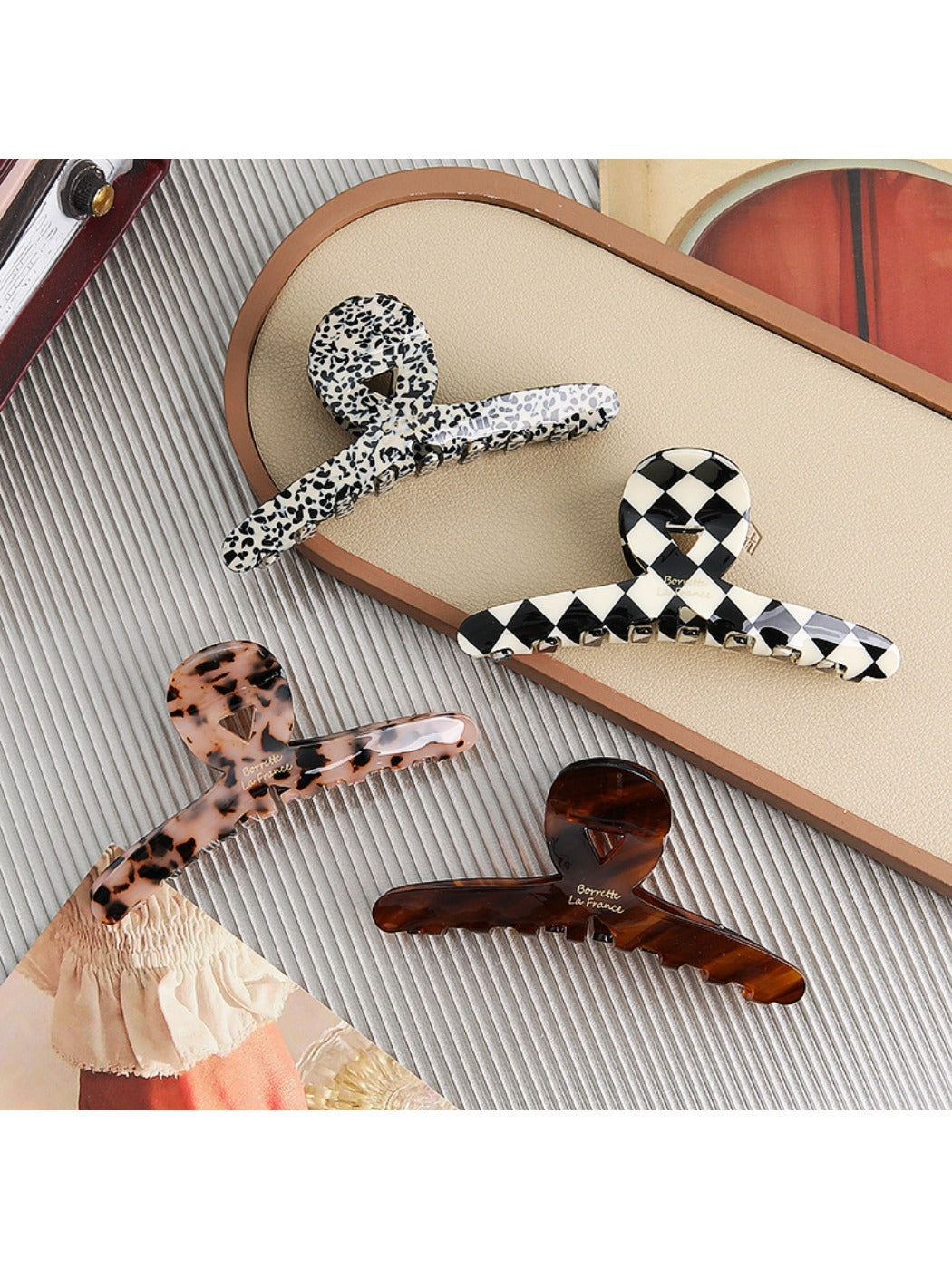 Beau - Elegant Large Hair Claw Clip