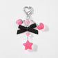 Keypus - Decorative Heart and Bow Keychain