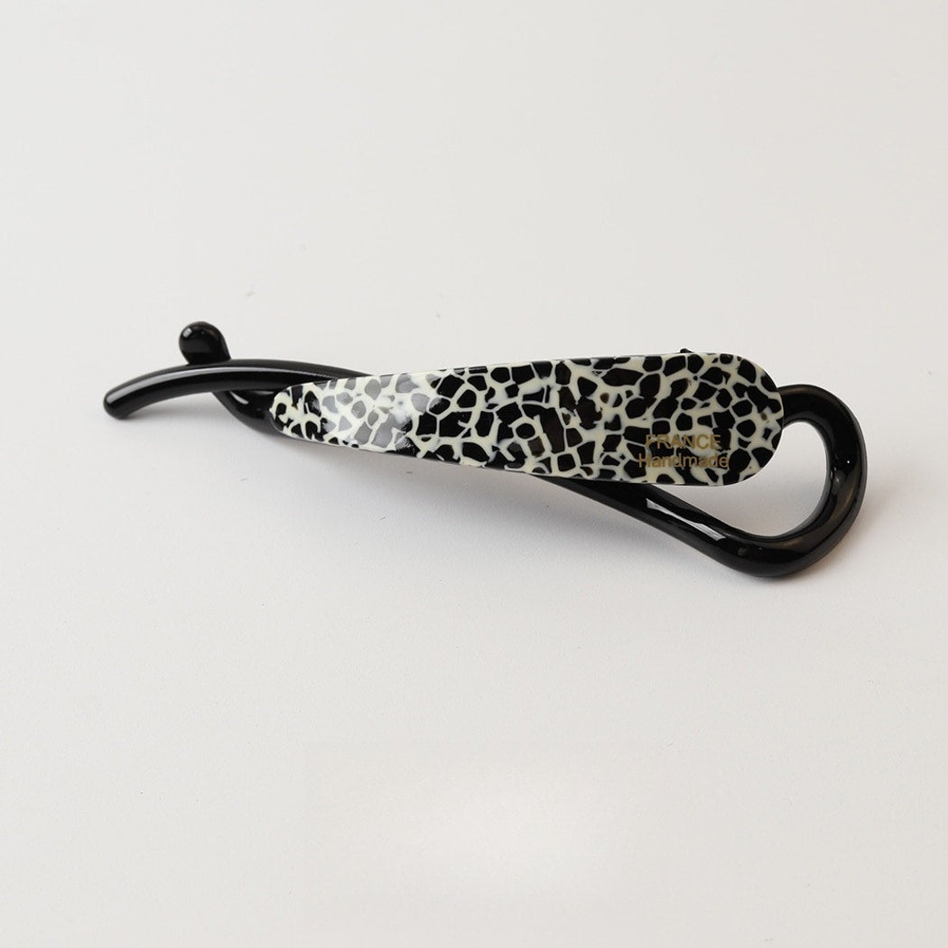 Beau - Modern Minimalist Print Acetate Hair Clip