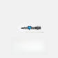 Beau - Modern Heart Accent Acrylic Side Barrette