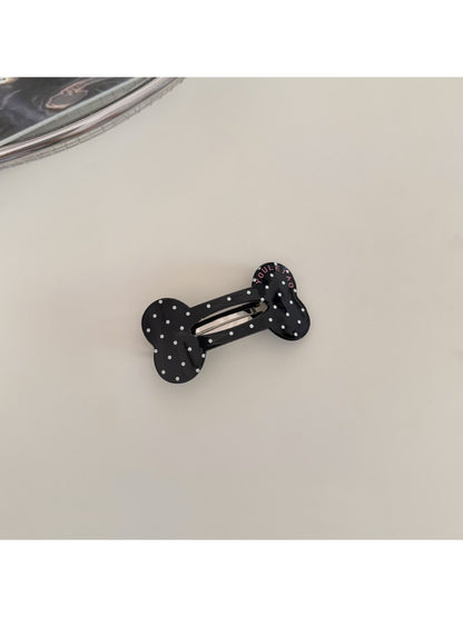 Beau - Acetate Fiber and Alloy Bone Shape French Barrette