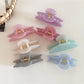 Beau - Fan Shaped Acrylic Alloy Hair Claw Clip