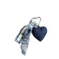 Keypus - Trendy Blue Denim Keychain