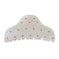 Beau - Polka Dot Geometric Hair Styling Claw Clip