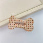 Beau - Y2K Patterned Bone Shape Hair Clip