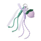 Keypus - Y2K Style Peach Pineapple Bag Pendant Keychain