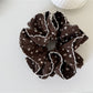 Gifty - Elegant Ditsy Floral Ruched Scrunchie