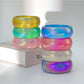 Close-up of Lovra colorful bangle bracelet showing smooth finish