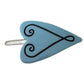 Beau - Elegant Heart-Shaped Side Hair Clip