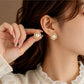 Earedge - Round Center Flower Stud Earrings