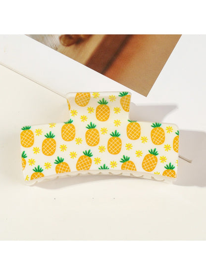 Beau - Large Fruit Themed Shark Hair Clip