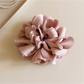 Gifty - Satin Flower Detail Polyester Scrunchie