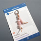 Keypus - Elongated Vintage Bead Keychain