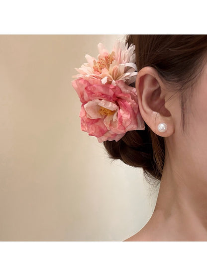 Beau - Bohemian Style Rose Blossom Hair Clip