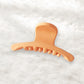 Beau - Matte Solid Color Plastic Claw Clip