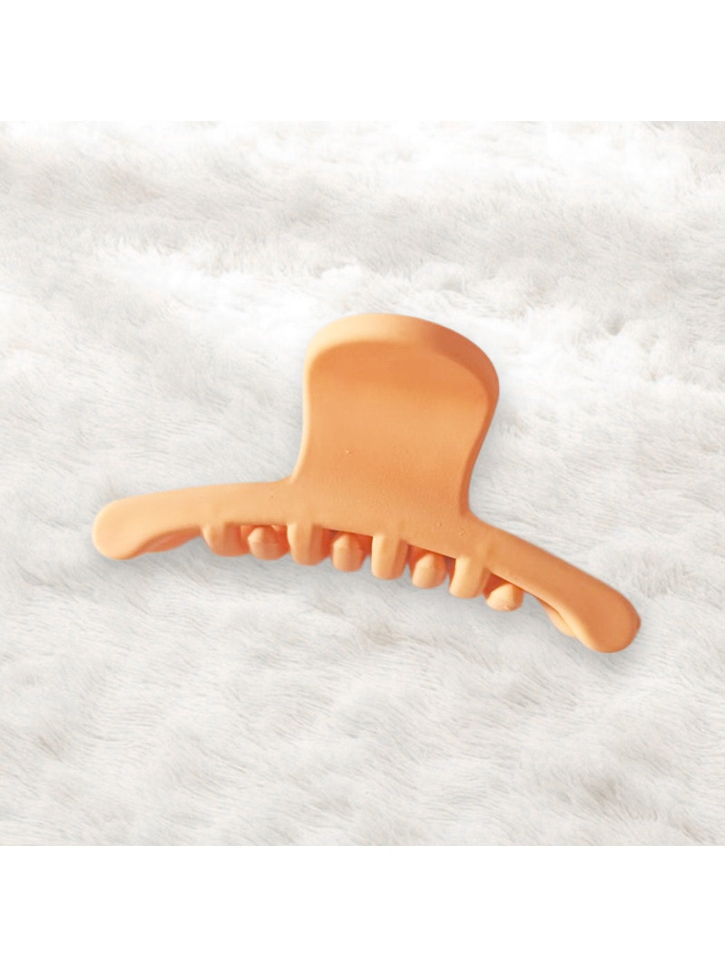 Beau - Matte Solid Color Plastic Claw Clip