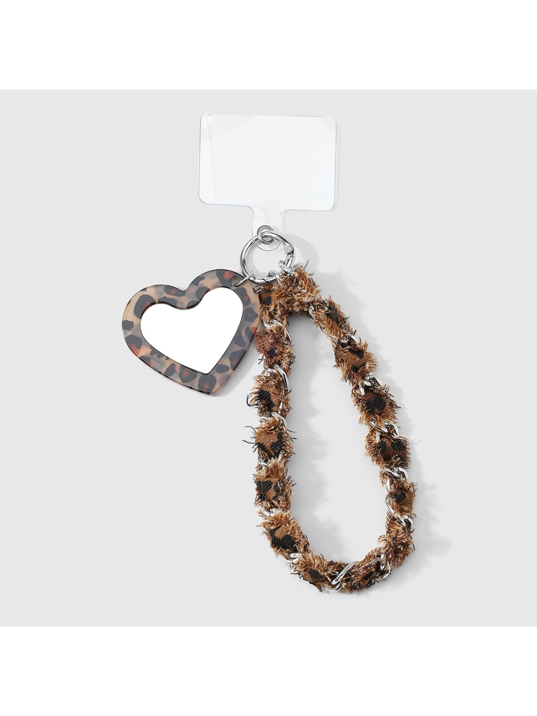 Keypus - Y2K Heart Star Mirror Shape Bag Charm Keychain