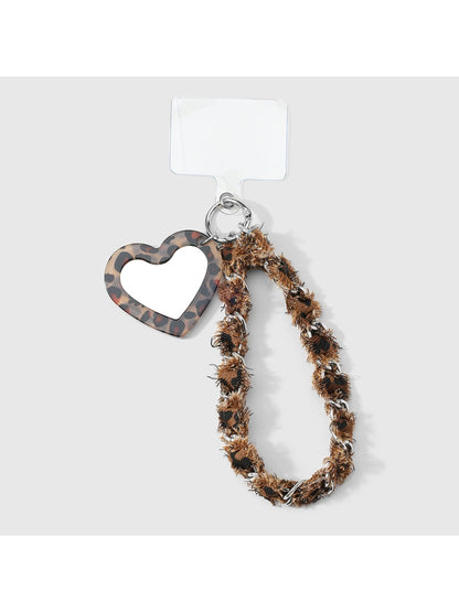 Keypus - Y2K Heart Star Mirror Shape Bag Charm Keychain