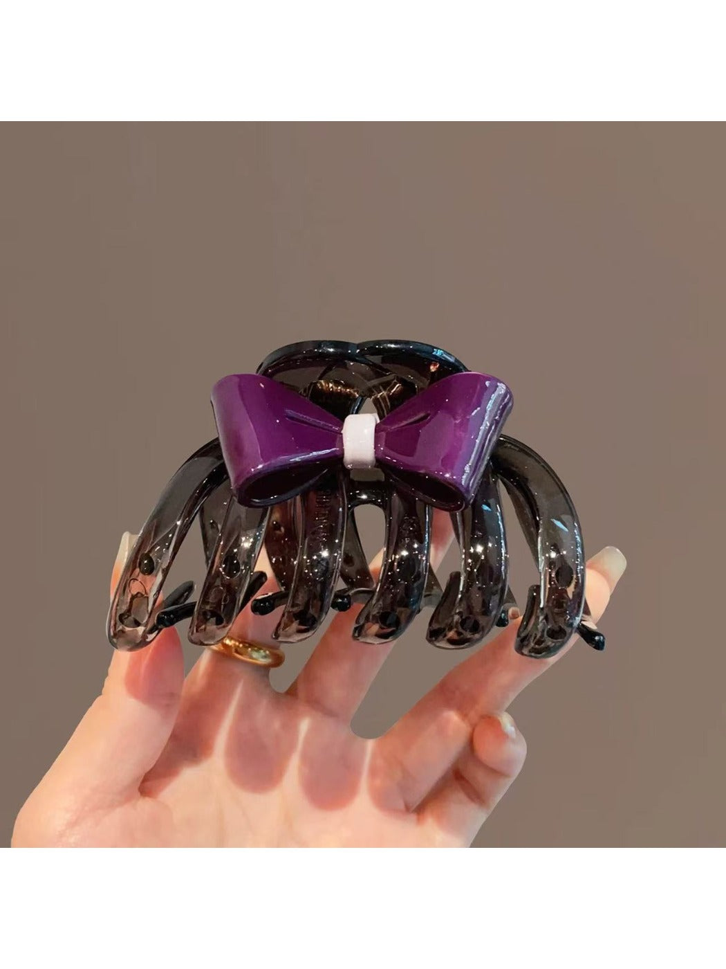 Beau - Romantic Pumpkin Bow Hair Clip
