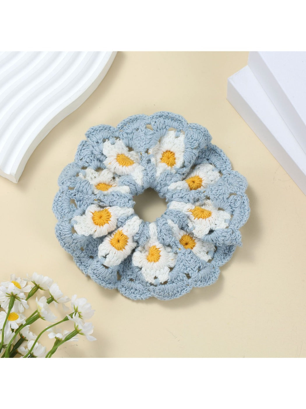 Gifty - Fashionable Knitted Scrunchie Hair Bands