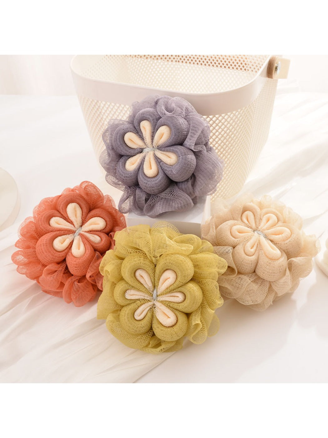 Papo - Bath Ball Pouf Body Scrubber Adult Bulk