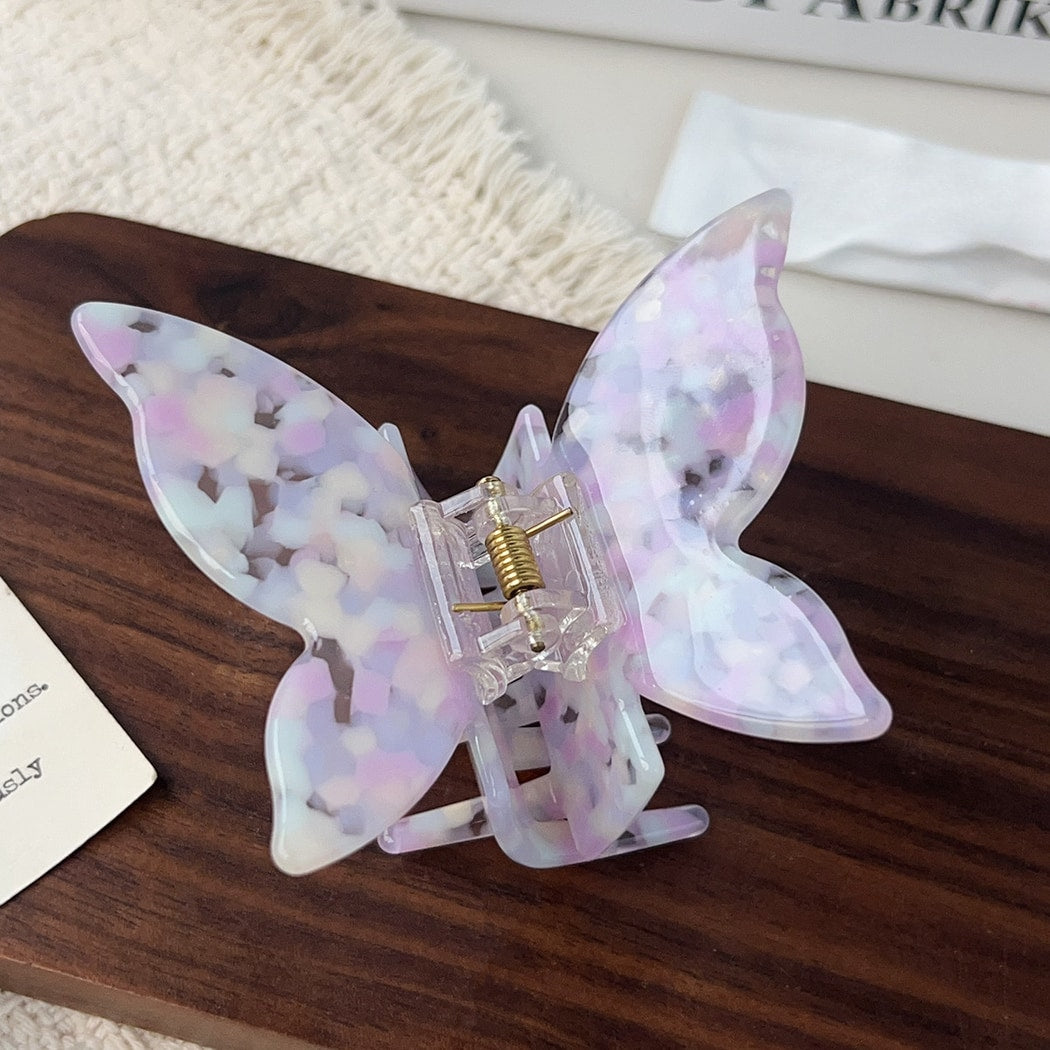 Beau - Glossy Butterfly Shaped Claw Clip