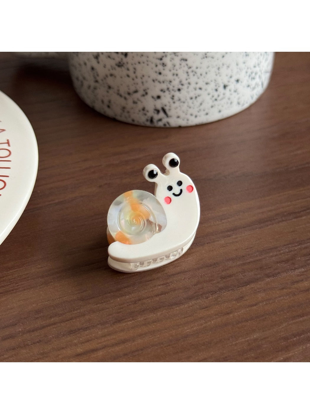 Beau - Cute Snail Shape Acetate Claw Hair Clip
