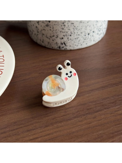 Beau - Cute Snail Shape Acetate Claw Hair Clip