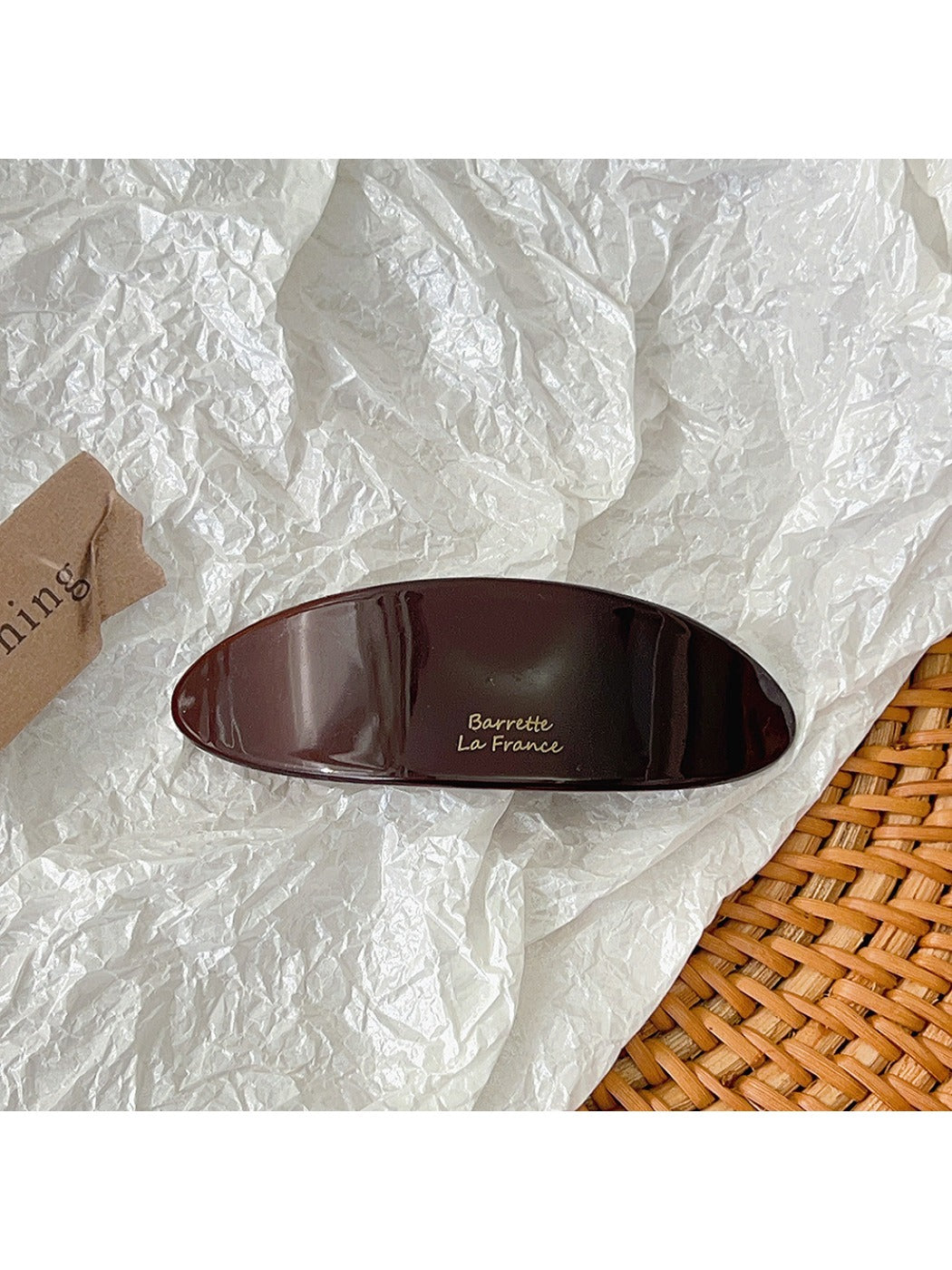 Beau - Elegant Oval Hair Clip