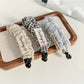 Beau - Plaid Gathered Fabric Decorative Banana Clip