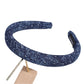 Gifty - Polyester Fabric and Plastic Fashion Headband