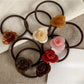 Gifty - Rose Pattern Acetate Hair Tie