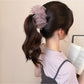 Beau - Sheer Mesh Bubble Bow Banana Clip