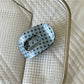 Beau - Vintage Style Printed Oval Acrylic Hair Clip