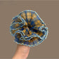 Gifty - Sheer Plaid Ruffled Polyester Scrunchie