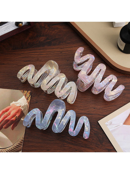 Beau - Cute Minimalist Wavy-Shaped Hair Clip